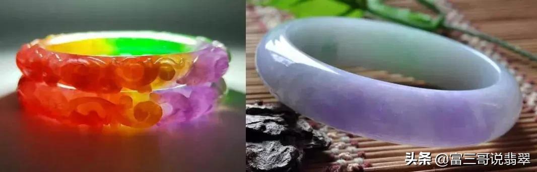 受沁翡翠手镯,五彩沁色翡翠价格-第15张图片-翡翠网 受沁翡翠手镯,五彩沁色翡翠价格-第15张图片-翡翠网