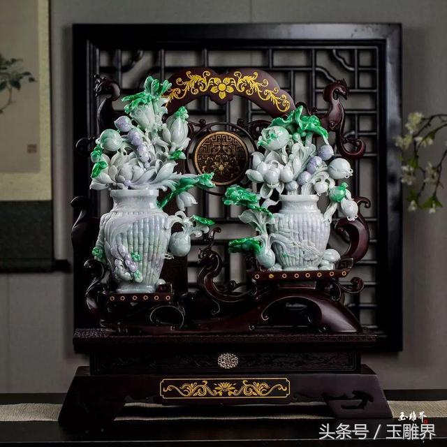 摆件图片大全,翡翠瓶子摆件价格图片-第16张图片-翡翠网