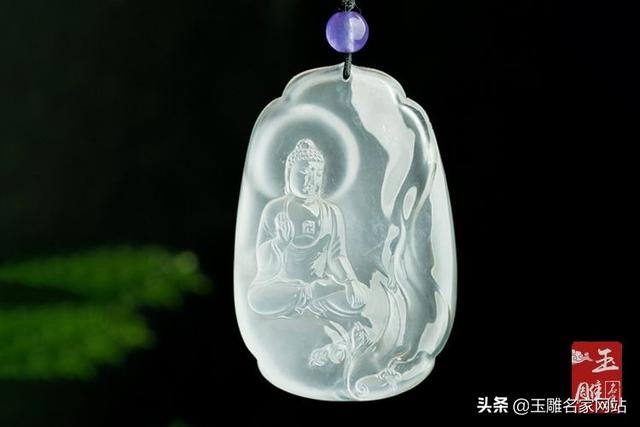 冰种晴水翡翠挂件价格高冰种翡翠观音挂件价格-第1张图片-翡翠网