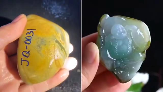 翡翠收藏成品还是原石好,翡翠原石和成品对比-第2张图片-翡翠网