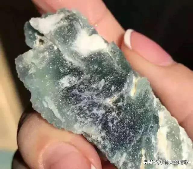 蓝冰翡翠原石蓝冰翡翠图片-第2张图片-翡翠网