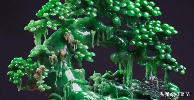 绿绿翡翠原石,山西帝王绿翡翠的原石-第11张图片-翡翠网