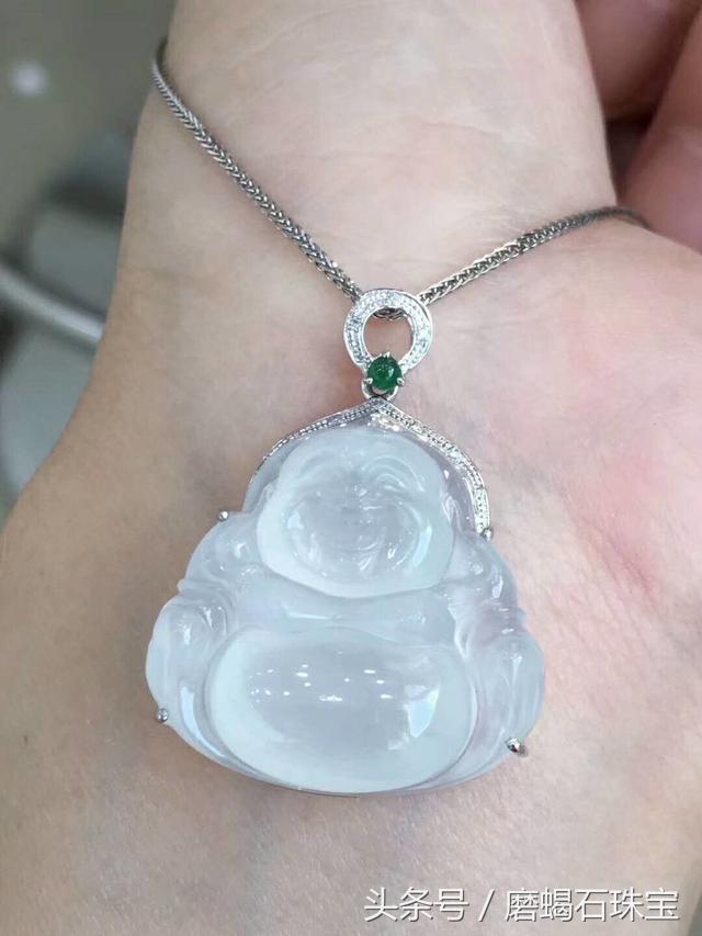 冰种翡翠弥勒佛价格冰种佛吊坠价格-第1张图片-翡翠网 冰种翡翠弥勒佛价格冰种佛吊坠价格-第1张图片-翡翠网