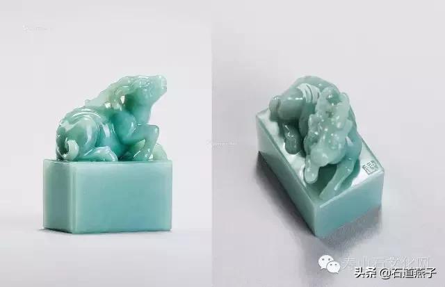 云南翡翠绿石印章料价格的简单介绍-第29张图片-翡翠网 云南翡翠绿石印章料价格的简单介绍-第29张图片-翡翠网