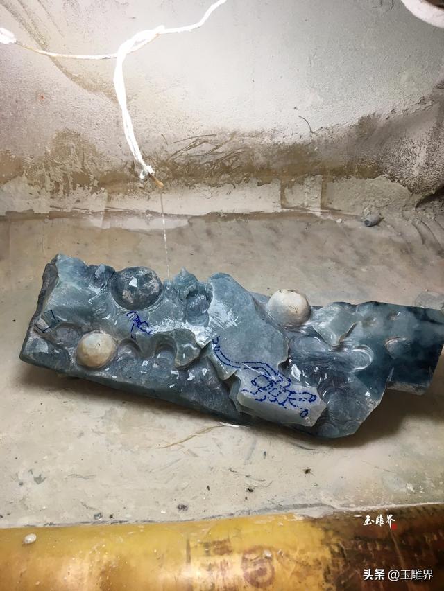 冰种翡翠原石,翡翠原石创作图片大全-第5张图片-翡翠网