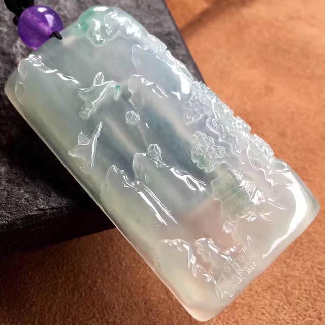 冰糯种翡翠度母价格表糯种翡翠图片-第3张图片-翡翠网 冰糯种翡翠度母价格表糯种翡翠图片-第3张图片-翡翠网