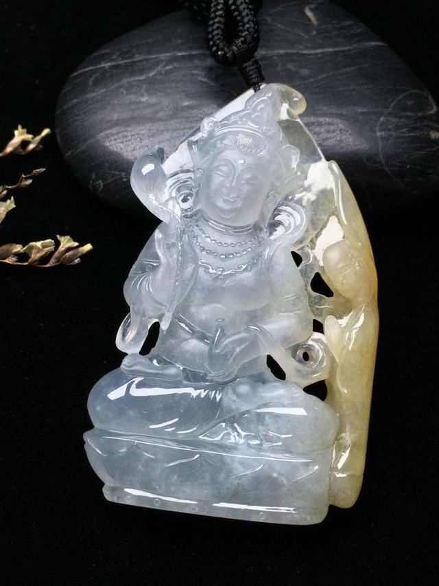 冰糯种翡翠度母价格表糯种翡翠图片-第4张图片-翡翠网 冰糯种翡翠度母价格表糯种翡翠图片-第4张图片-翡翠网