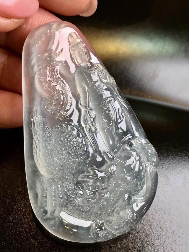 冰糯种翡翠度母价格表糯种翡翠图片-第5张图片-翡翠网 冰糯种翡翠度母价格表糯种翡翠图片-第5张图片-翡翠网