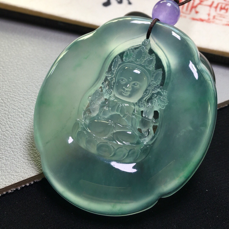 冰种翡翠观音挂件怎么鉴别,冰种翡翠观音挂件价格-第2张图片-翡翠网 冰种翡翠观音挂件怎么鉴别,冰种翡翠观音挂件价格-第2张图片-翡翠网