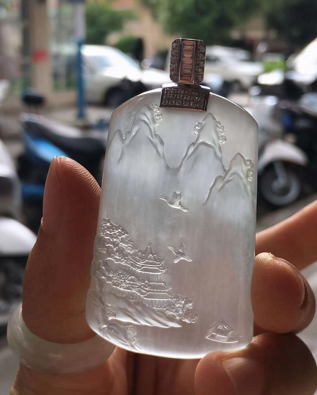 翡翠山水牌子图片大全,山水观音图片大全翡翠-第1张图片-翡翠网