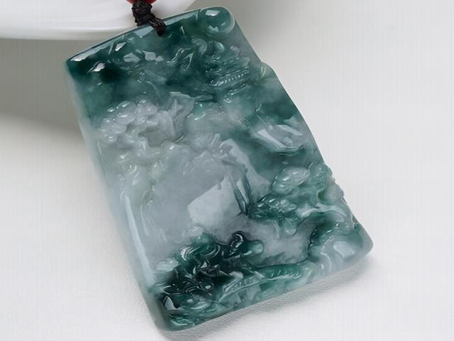 翡翠山水牌子图片大全,山水观音图片大全翡翠-第4张图片-翡翠网