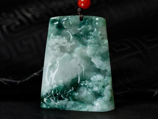 翡翠山水牌子图片大全,山水观音图片大全翡翠-第5张图片-翡翠网