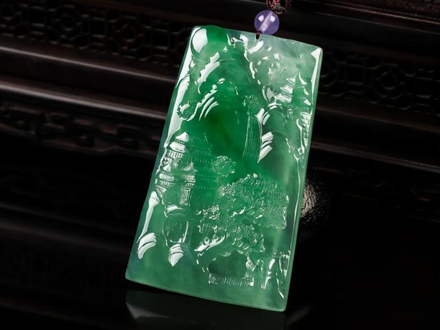 翡翠山水牌子图片大全,山水观音图片大全翡翠-第9张图片-翡翠网