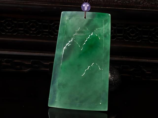 翡翠山水牌子图片大全,山水观音图片大全翡翠-第10张图片-翡翠网