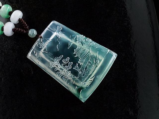 翡翠山水牌子图片大全,山水观音图片大全翡翠-第13张图片-翡翠网