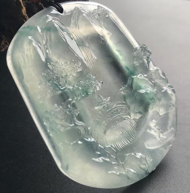 翡翠山水牌子图片大全,山水观音图片大全翡翠-第18张图片-翡翠网