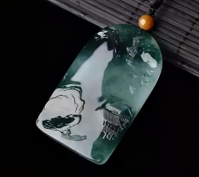 翡翠山水牌子图片大全,山水观音图片大全翡翠-第21张图片-翡翠网