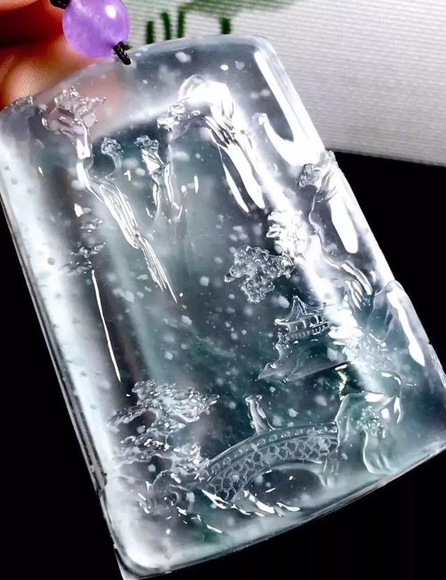 翡翠山水牌子图片大全,山水观音图片大全翡翠-第22张图片-翡翠网