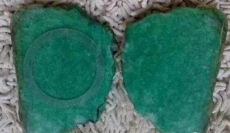 翡翠豆青种图片翡翠原石开豆种-第1张图片-翡翠网 翡翠豆青种图片翡翠原石开豆种-第1张图片-翡翠网