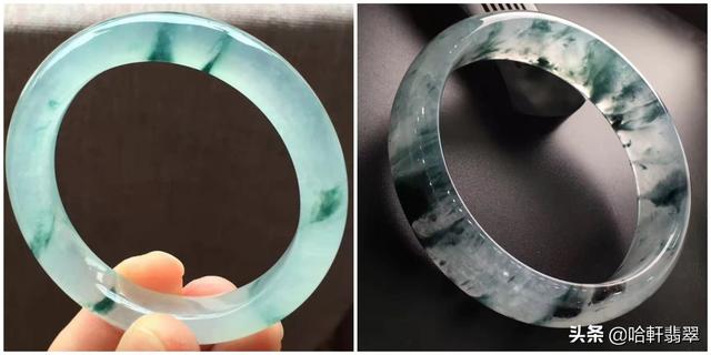 水膜和翡翠有什么区别翡翠水沫手镯-第9张图片-翡翠网 水膜和翡翠有什么区别翡翠水沫手镯-第9张图片-翡翠网