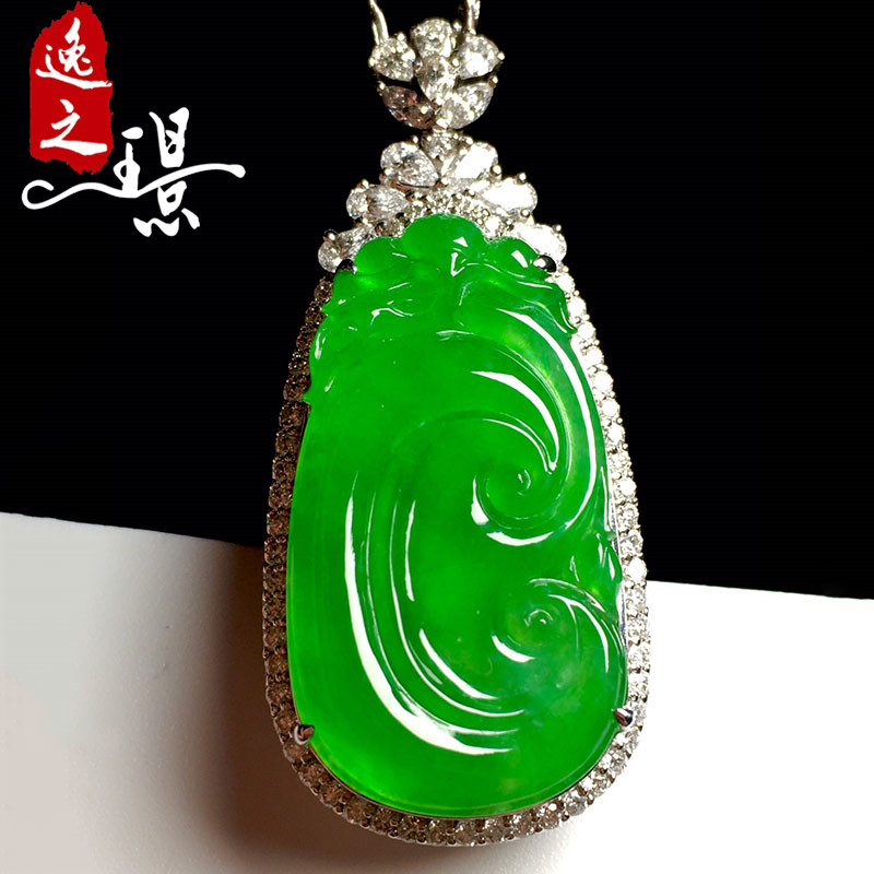 包含18k翡翠镶嵌开口如意手镯的词条-第1张图片-翡翠网 包含18k翡翠镶嵌开口如意手镯的词条-第1张图片-翡翠网