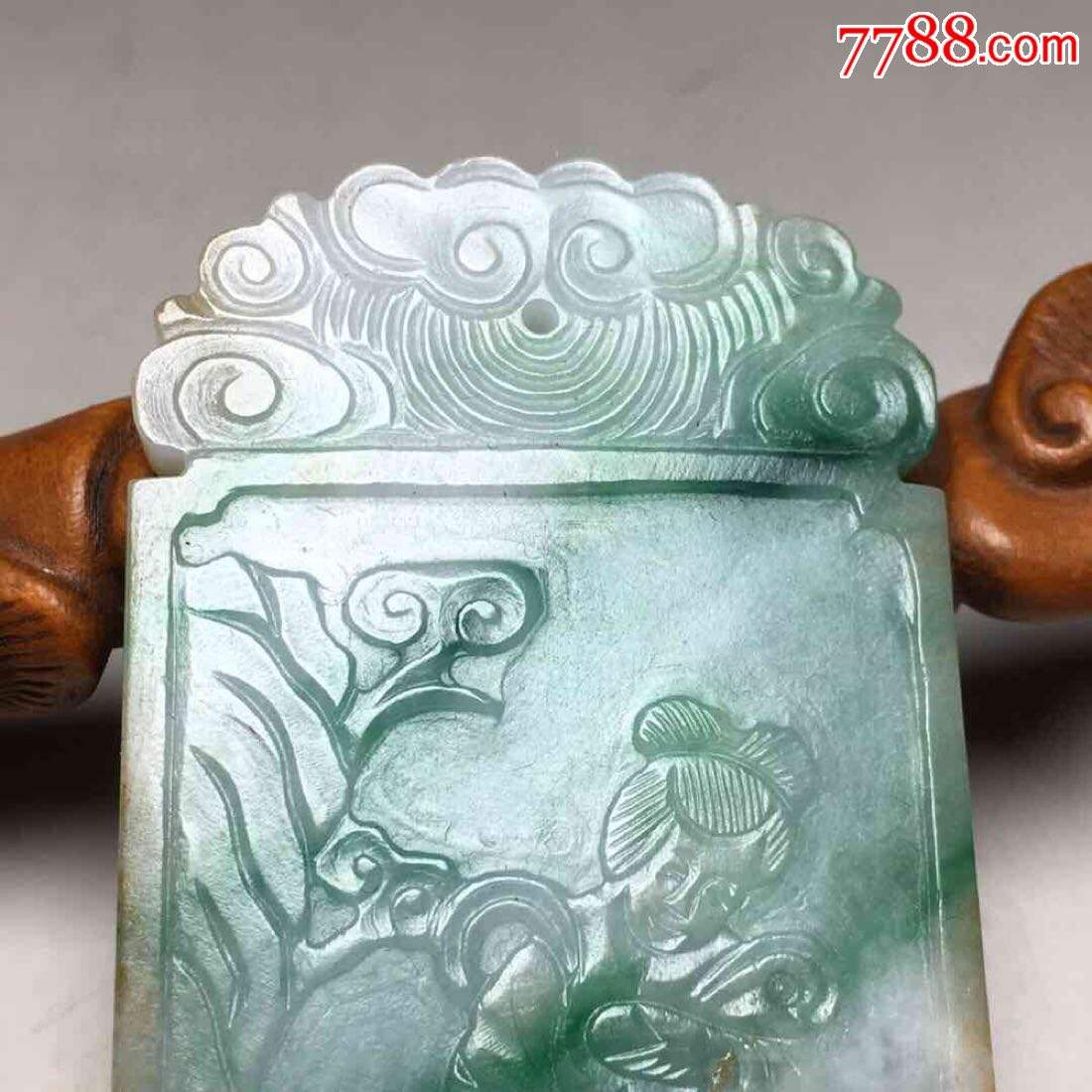 翡翠平安牌图片及价格,翡翠牌的价格-第1张图片-翡翠网 翡翠平安牌图片及价格,翡翠牌的价格-第1张图片-翡翠网