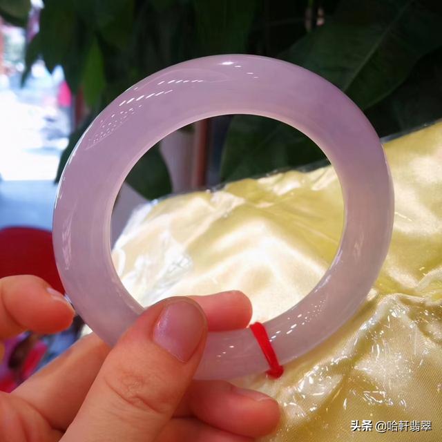 粉紫翡翠手镯极品紫翡翠手镯图片-第14张图片-翡翠网 粉紫翡翠手镯极品紫翡翠手镯图片-第14张图片-翡翠网