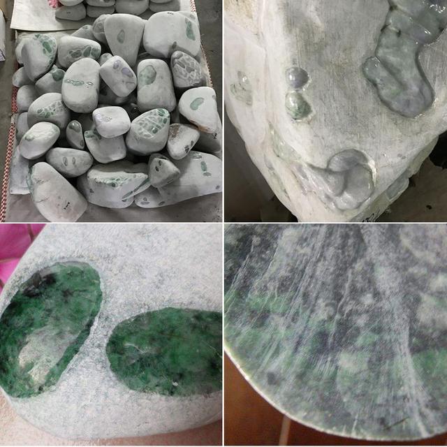 翡翠原石技巧,翡翠原石切开的大白肉-第2张图片-翡翠网 翡翠原石技巧,翡翠原石切开的大白肉-第2张图片-翡翠网
