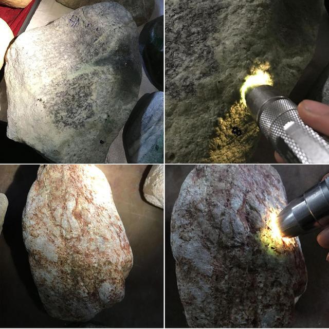 翡翠原石技巧,翡翠原石切开的大白肉-第6张图片-翡翠网 翡翠原石技巧,翡翠原石切开的大白肉-第6张图片-翡翠网