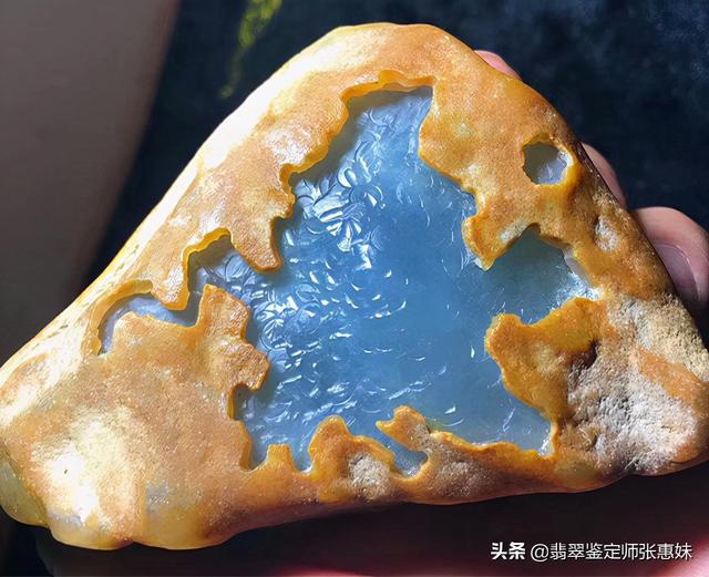 金刚砂锯线切翡翠,翡翠原石黄砂皮-第8张图片-翡翠网 金刚砂锯线切翡翠,翡翠原石黄砂皮-第8张图片-翡翠网