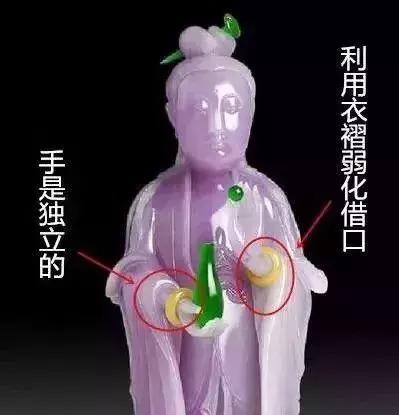 佩戴翡翠观音手镯,冰种翡翠手镯-第9张图片-翡翠网