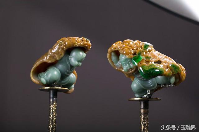 高档翡翠摆件图片价格,顶级玉石翡翠图片摆件-第15张图片-翡翠网 高档翡翠摆件图片价格,顶级玉石翡翠图片摆件-第15张图片-翡翠网