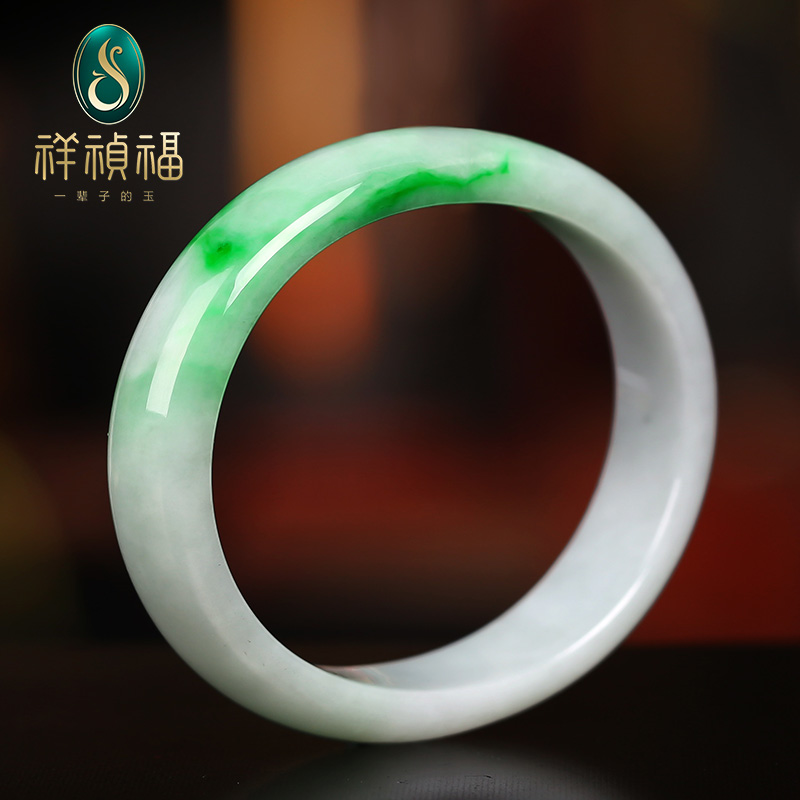 祥祯福翡翠手镯怎么样的简单介绍-第1张图片-翡翠网 祥祯福翡翠手镯怎么样的简单介绍-第1张图片-翡翠网