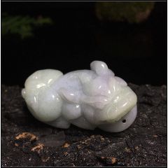 翡翠a货貔貅吊坠价格,貔貅翡翠a货吊坠3000元贵吗-第2张图片-翡翠网 翡翠a货貔貅吊坠价格,貔貅翡翠a货吊坠3000元贵吗-第2张图片-翡翠网