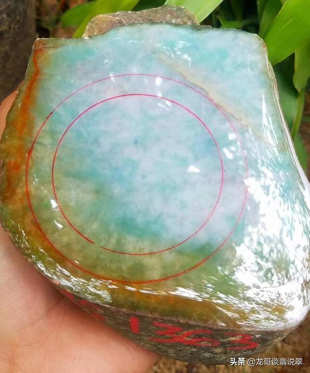 翡翠半明料切手镯黄翡翠原石明料图片-第2张图片-翡翠网 翡翠半明料切手镯黄翡翠原石明料图片-第2张图片-翡翠网