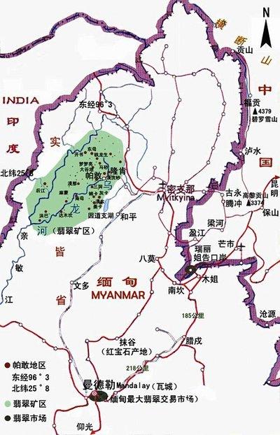 小知识帕敢矿场翡翠原石老帕敢翡翠成品特点-第2张图片-翡翠网 小知识帕敢矿场翡翠原石老帕敢翡翠成品特点-第2张图片-翡翠网