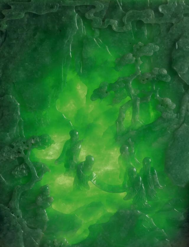 清代翡翠观音的价格,清代翡翠观音挂件鉴定视频-第6张图片-翡翠网 清代翡翠观音的价格,清代翡翠观音挂件鉴定视频-第6张图片-翡翠网