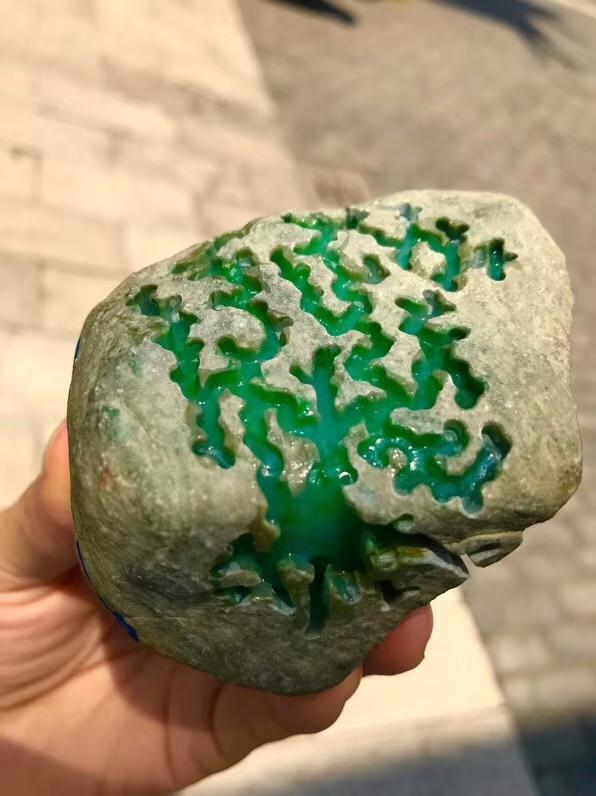 翡翠雪花棉能化开吗,油青雪花棉翡翠原石-第23张图片-翡翠网 翡翠雪花棉能化开吗,油青雪花棉翡翠原石-第23张图片-翡翠网