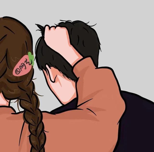 抖音最火的情侣头像,超甜的情侣头像一人一半-第2张图片-翡翠网