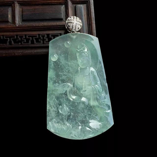 缅甸翡翠玉观音价格缅甸翡翠观音挂件-第13张图片-翡翠网 缅甸翡翠玉观音价格缅甸翡翠观音挂件-第13张图片-翡翠网