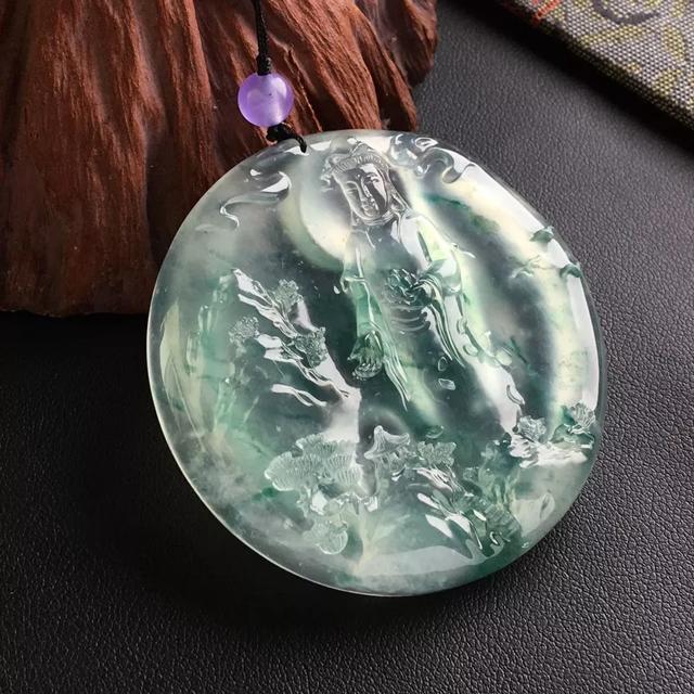 缅甸翡翠玉观音价格缅甸翡翠观音挂件-第16张图片-翡翠网 缅甸翡翠玉观音价格缅甸翡翠观音挂件-第16张图片-翡翠网