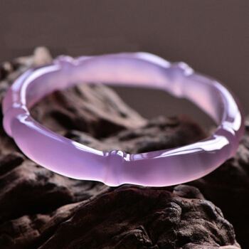 翡翠带点紫色玉镯价格的简单介绍-第2张图片-翡翠网 翡翠带点紫色玉镯价格的简单介绍-第2张图片-翡翠网