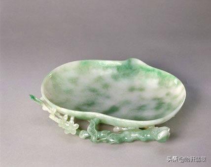 翡翠手镯镶嵌修补图片深圳翡翠手镯描金-第9张图片-翡翠网