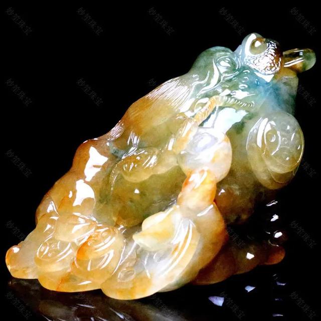 玉金蟾的寓意是什么翡翠金蟾价格-第7张图片-翡翠网