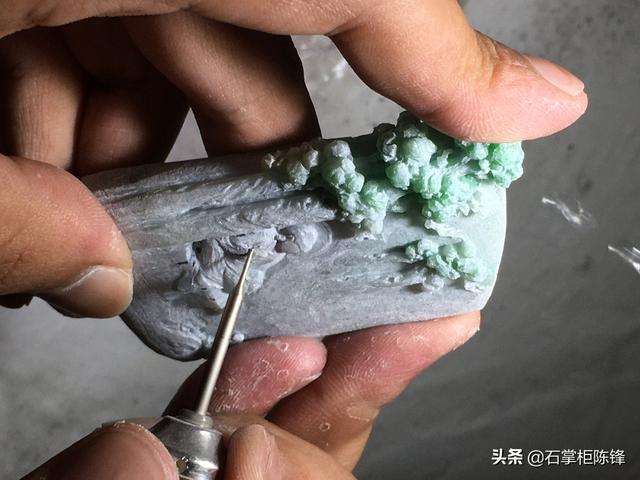 翡翠毛料原石,一叶一菩提翡翠原石图片-第5张图片-翡翠网 翡翠毛料原石,一叶一菩提翡翠原石图片-第5张图片-翡翠网