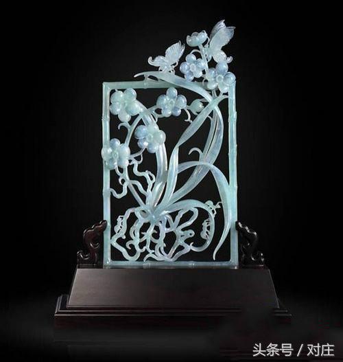 冰种兰花翡翠价格飘花冰种翡翠手镯-第7张图片-翡翠网 冰种兰花翡翠价格飘花冰种翡翠手镯-第7张图片-翡翠网