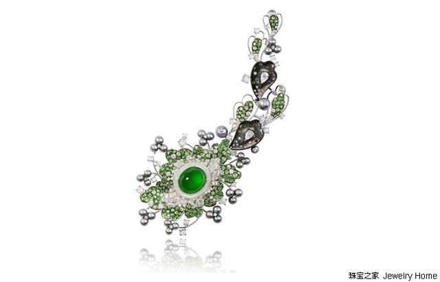 翡翠荷花胸针价格翡翠葡萄胸针-第4张图片-翡翠网 翡翠荷花胸针价格翡翠葡萄胸针-第4张图片-翡翠网