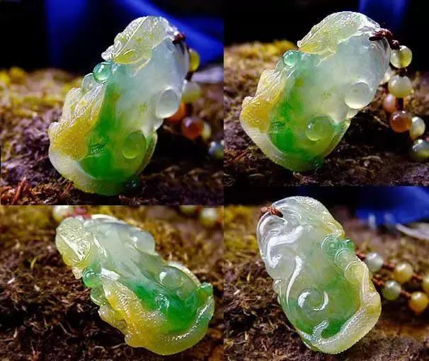 春带彩翡翠平安扣价格,翡翠春带彩挂件价格-第1张图片-翡翠网