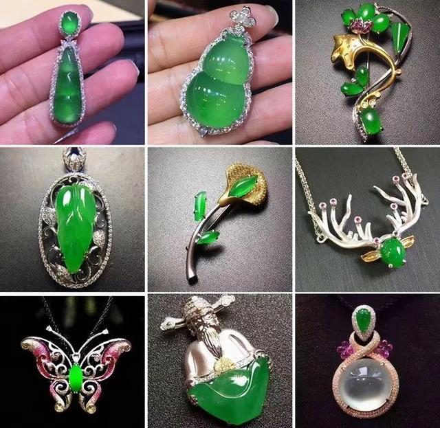 翡翠镶金吊坠价格,镶金翡翠如意吊坠图片-第2张图片-翡翠网 翡翠镶金吊坠价格,镶金翡翠如意吊坠图片-第2张图片-翡翠网