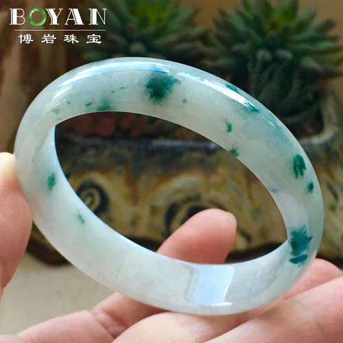 2000元糯种翡翠手镯图片糯冰种翡翠价格多少钱-第2张图片-翡翠网 2000元糯种翡翠手镯图片糯冰种翡翠价格多少钱-第2张图片-翡翠网